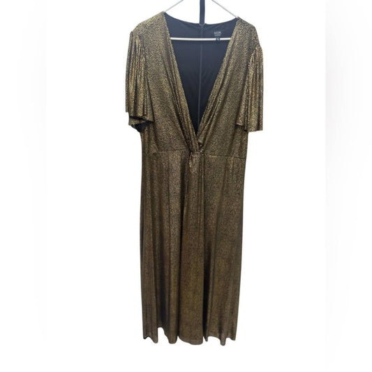 Maxikleid mit Wickeloptik