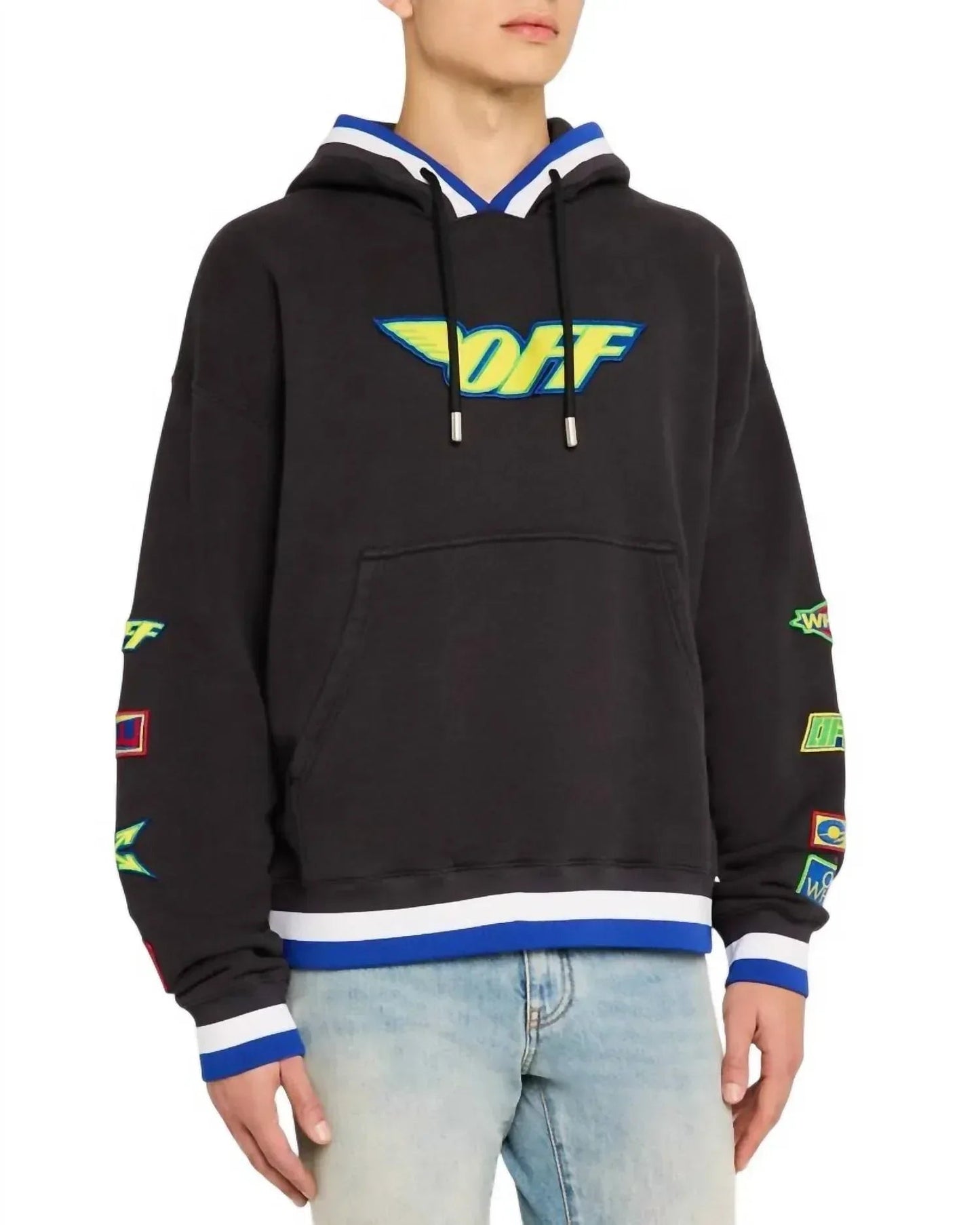 Multi-Patch Hoodie