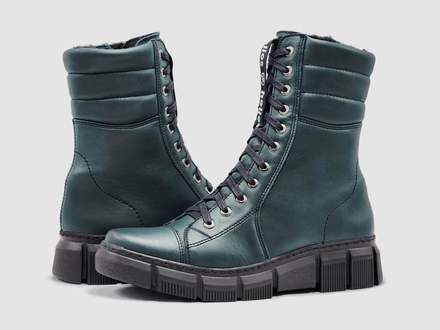 Women's Medusa Fur-lined Leather Boots
