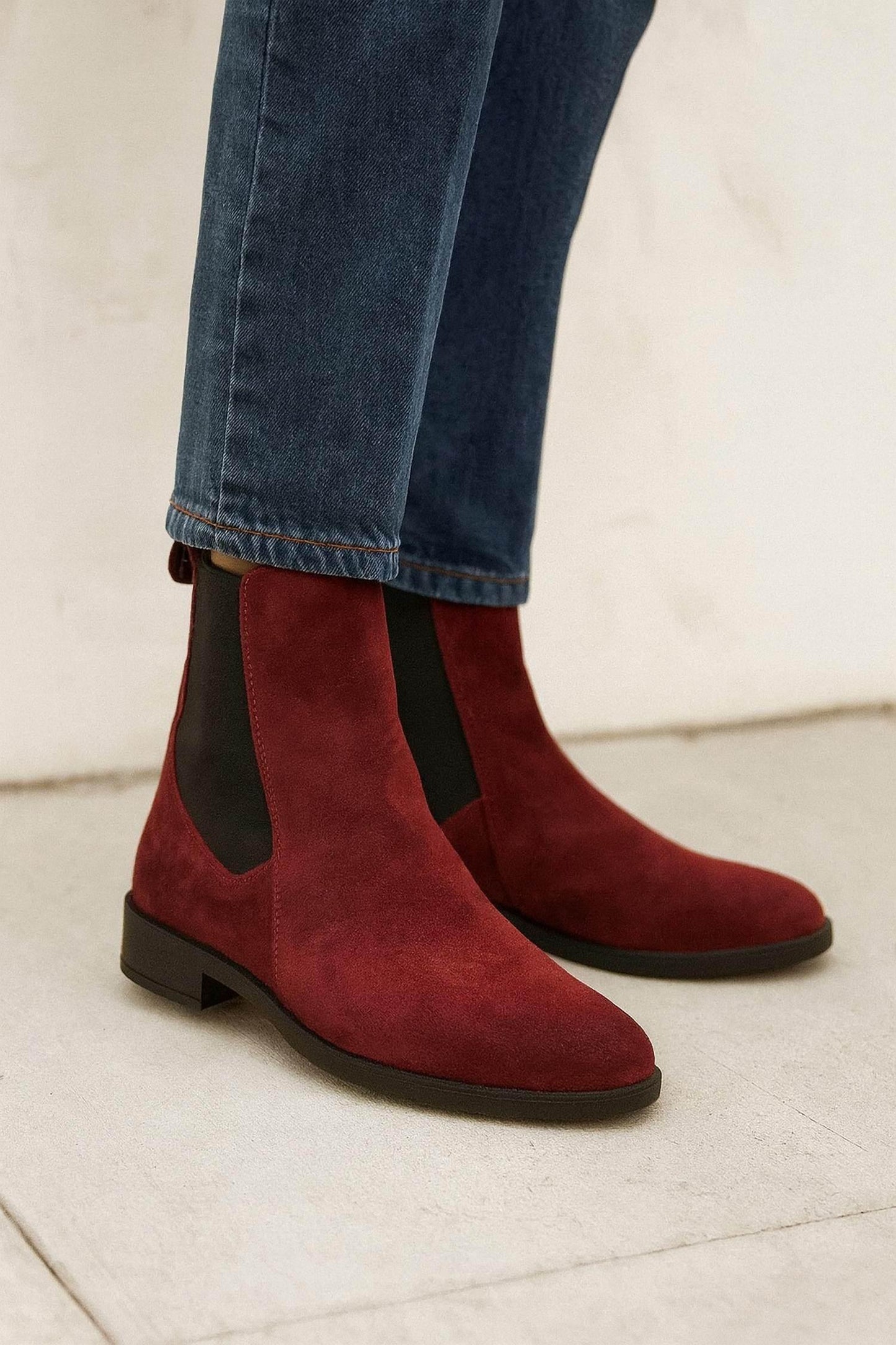 Women's Mid Calf Leather Boots