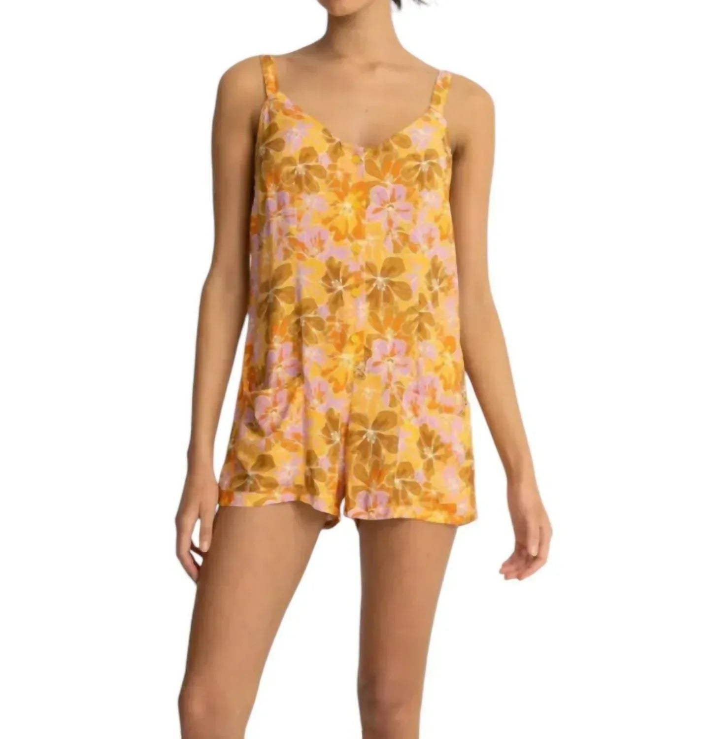 Mahana geblümter Playsuit