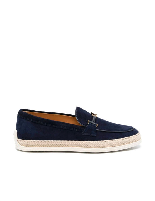 Women's Suede Espadrille Loafers