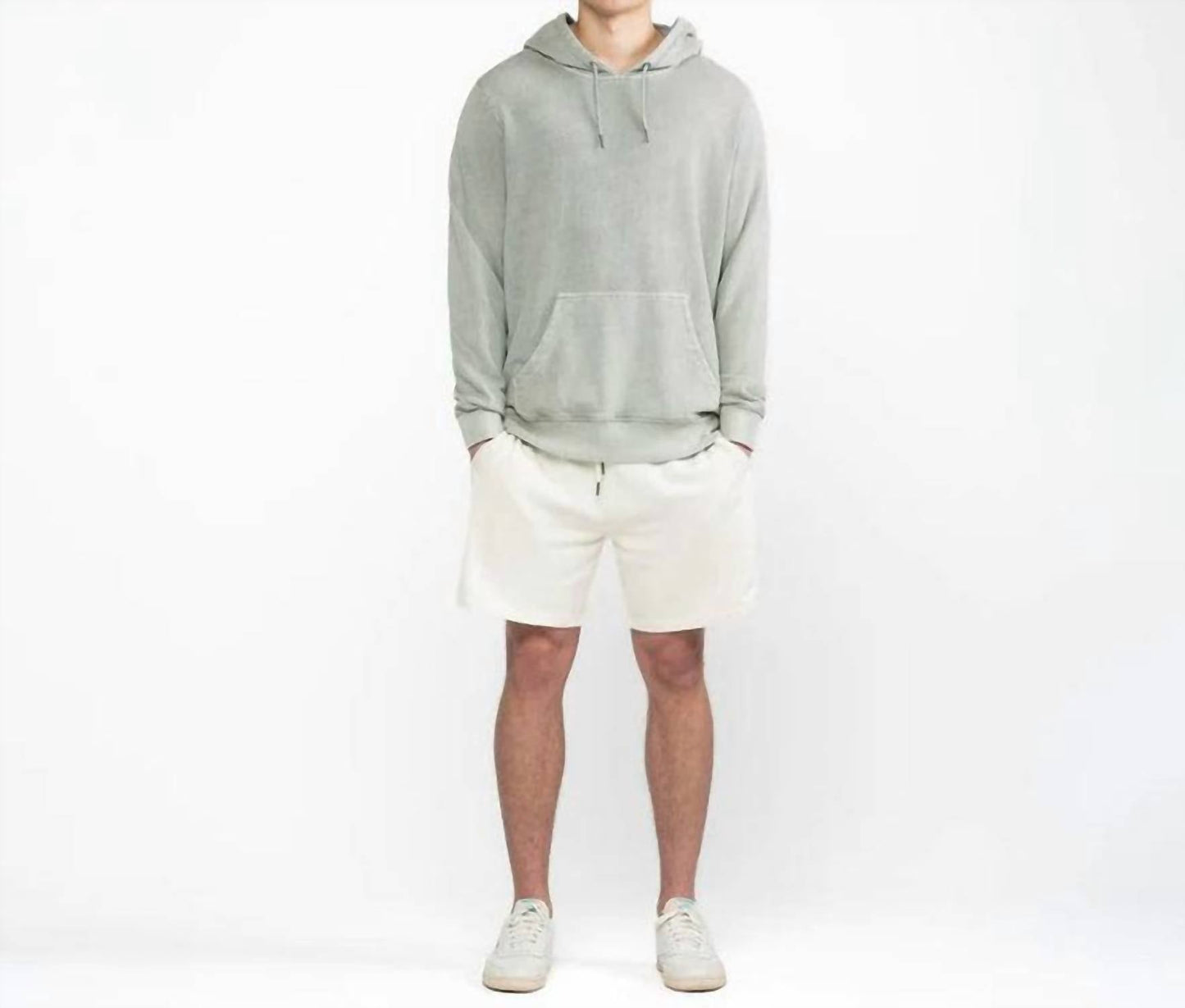 Kapuzenpullover aus French Terry