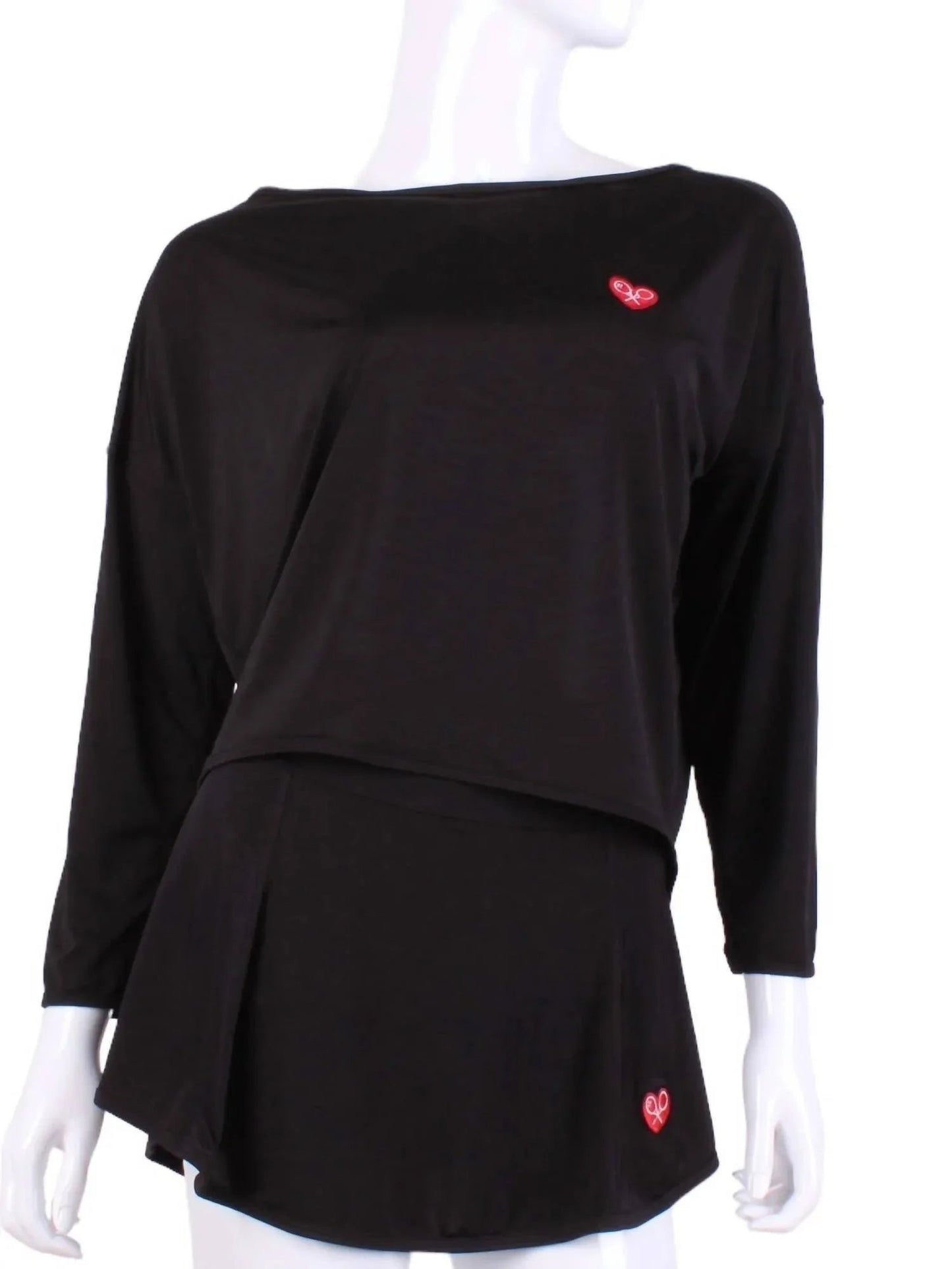 Women's Long Sleeve Boat Neck Top