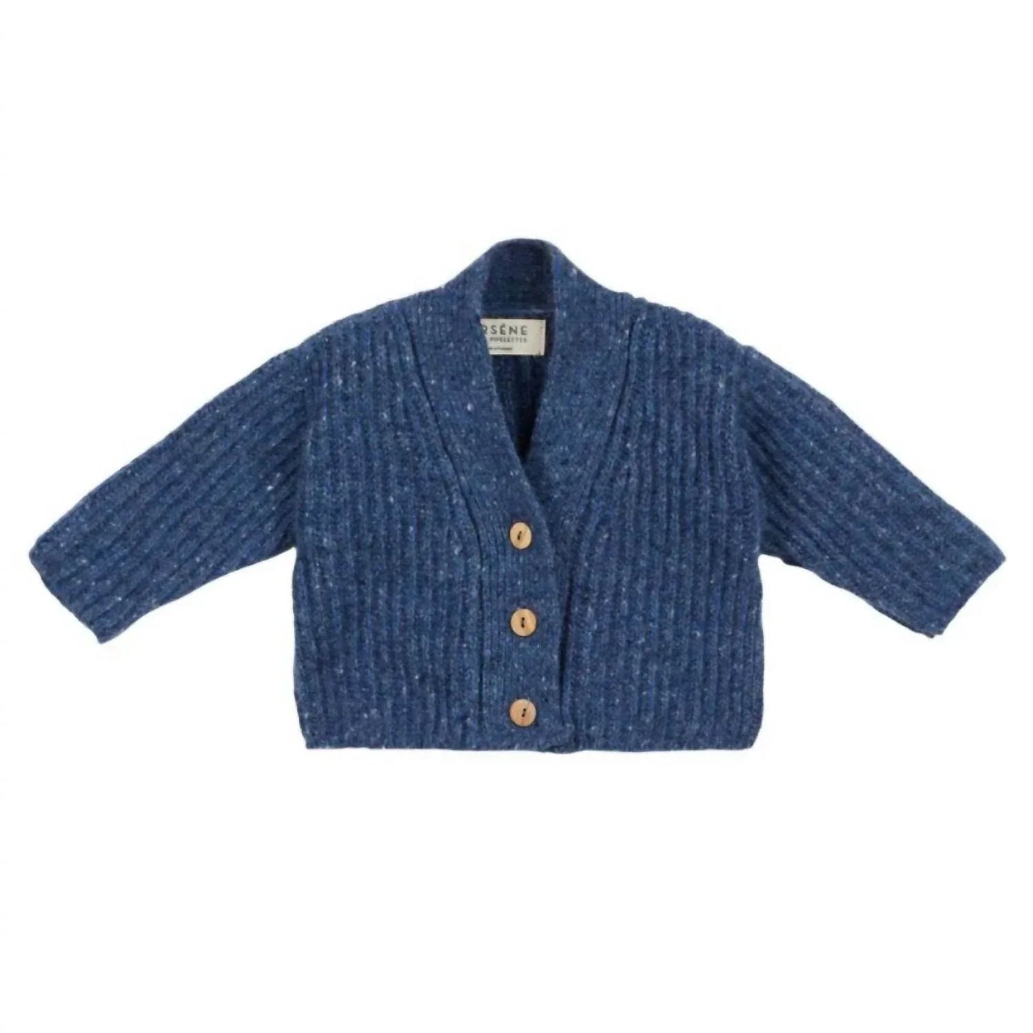 Mädchen-Strickjacke aus Wolle