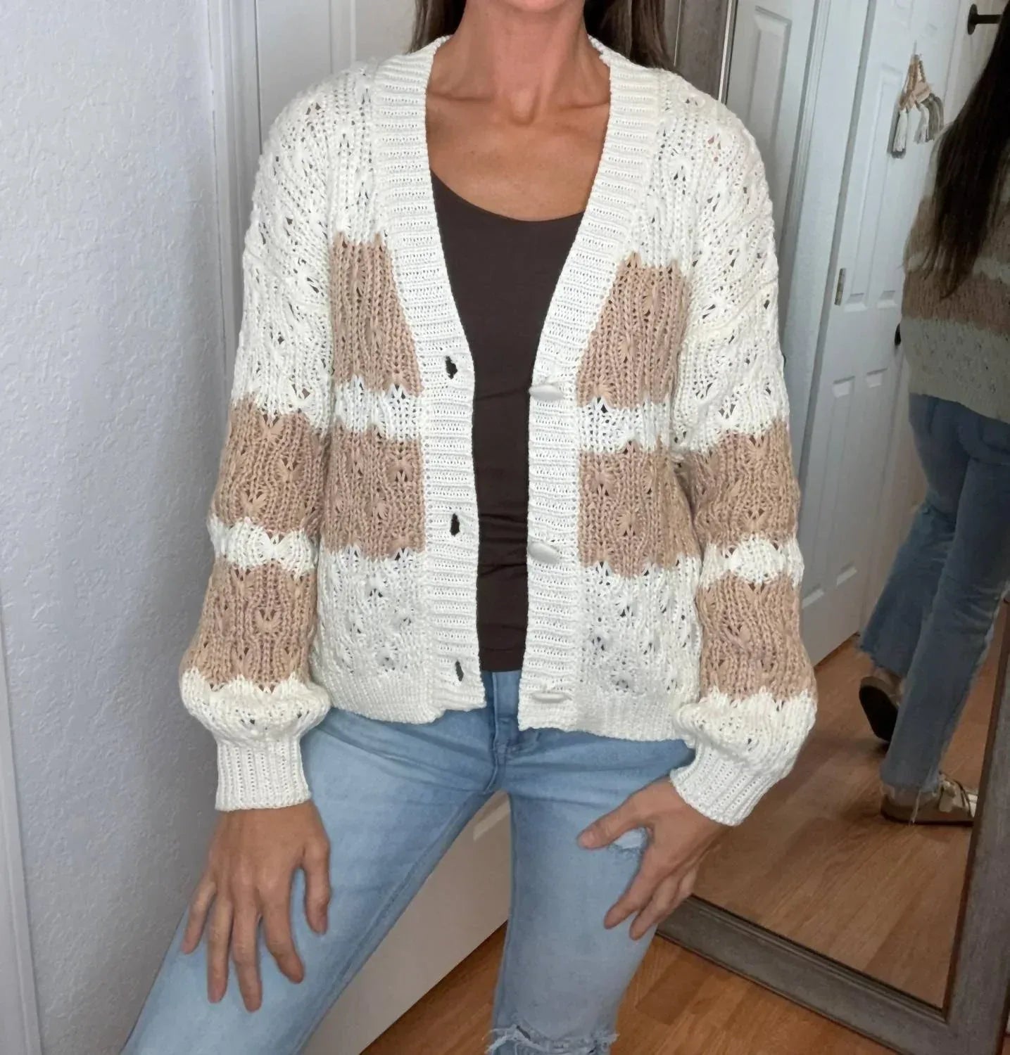 Jayleyah Button Front Cardigan