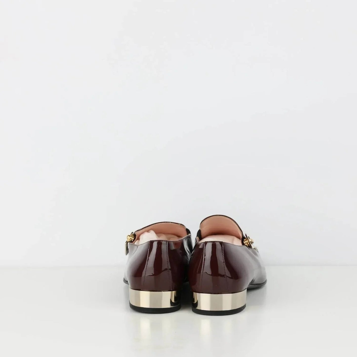 Damen-Loafer Polly aus Lackleder mit Reißverschluss