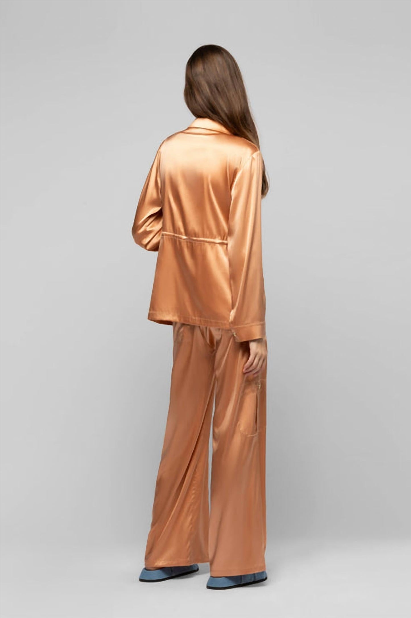 Vagnes Silk Safari Jacket