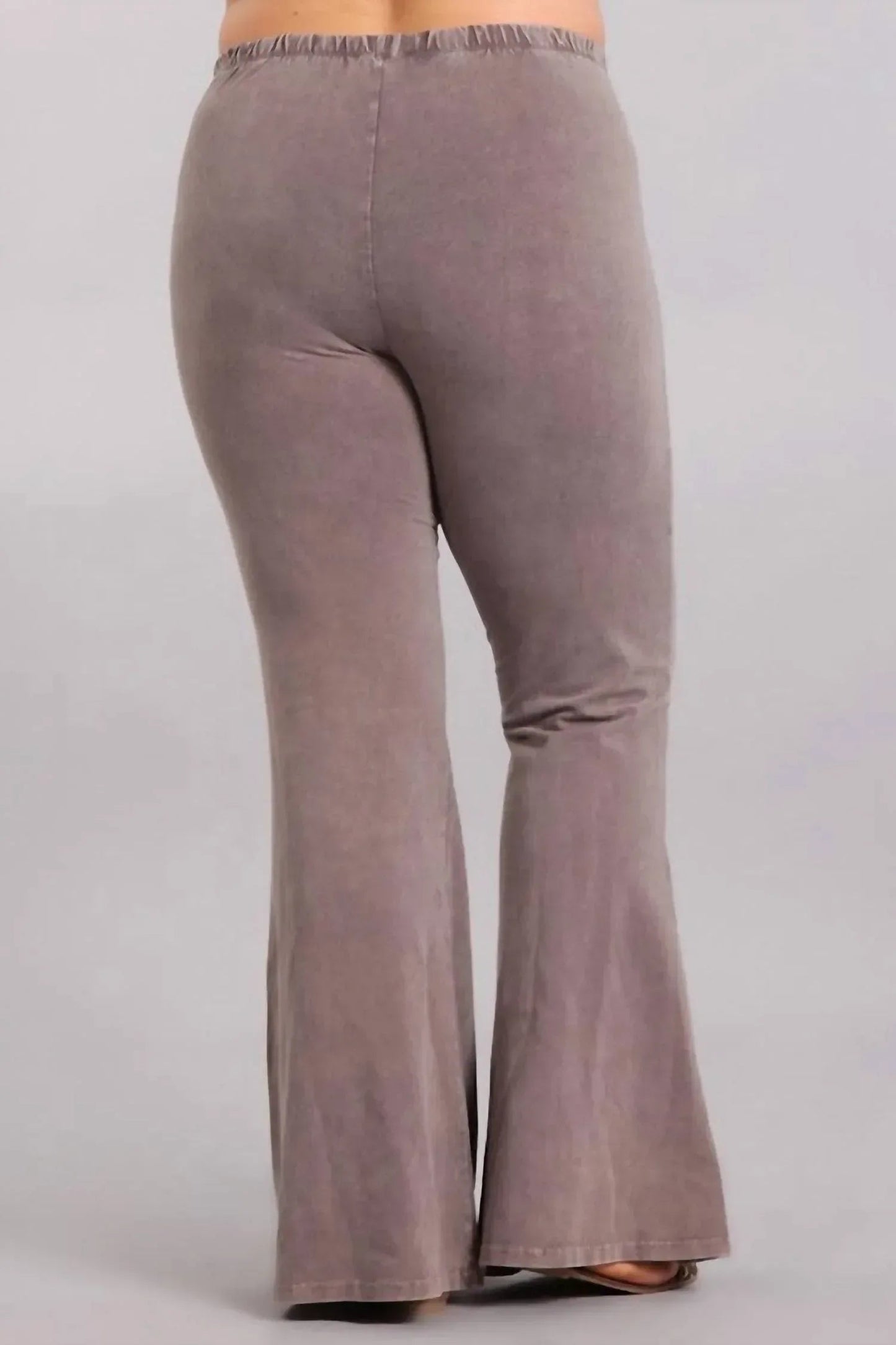 Mineral Wash Bell Bottom Soft Pants