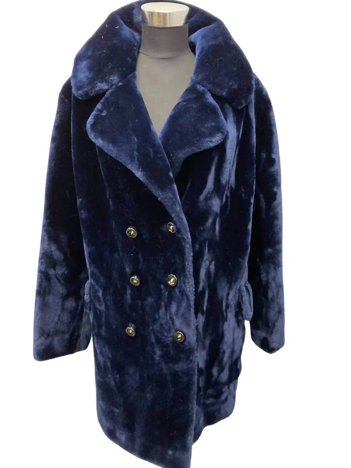 Gebrauchte Damenjacke aus Kunstpelz
