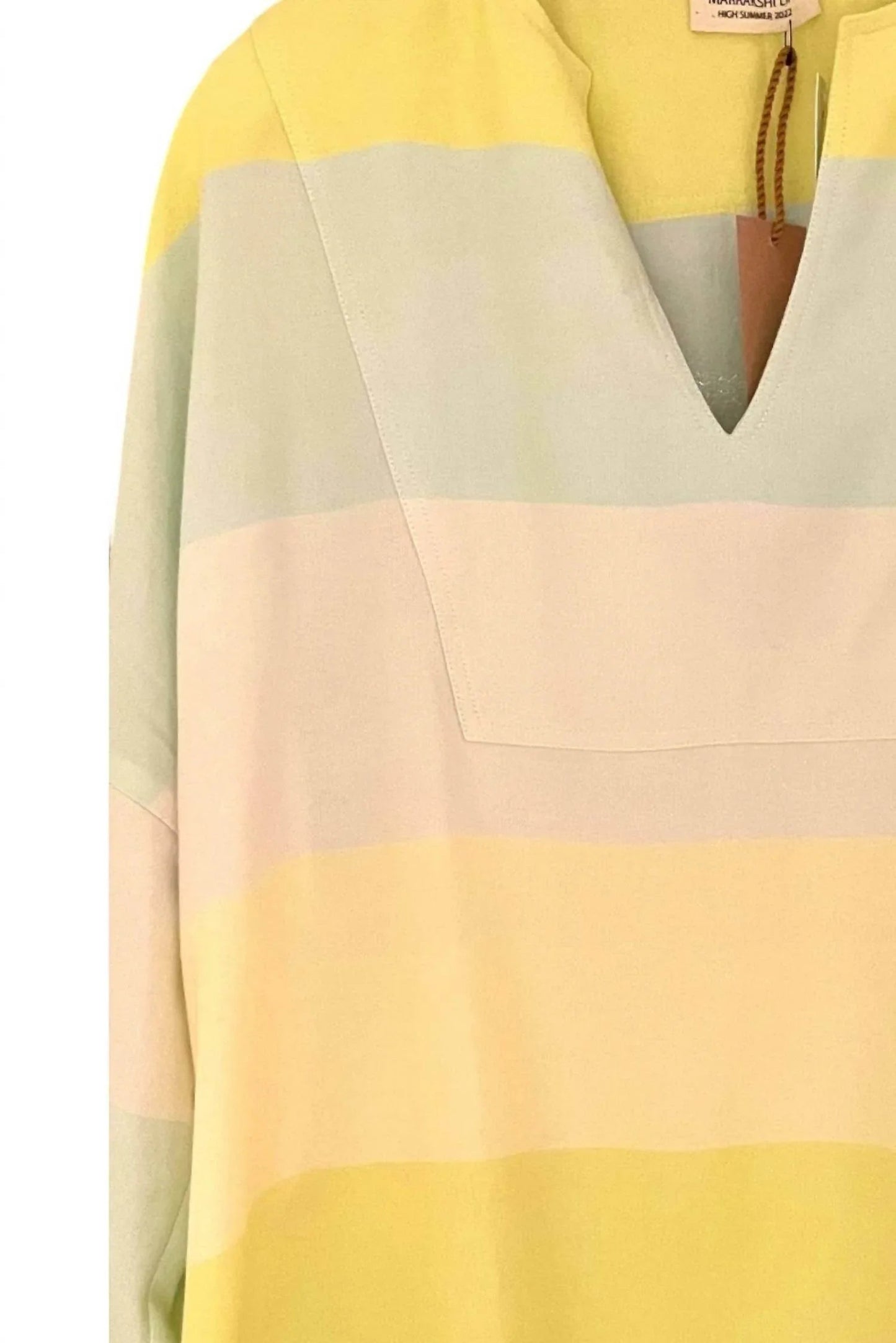 Long Sleeve V-neck Caftan
