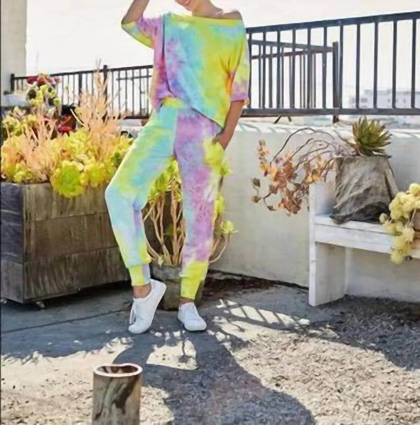 Riki Tie-Dye-Jogger-Set