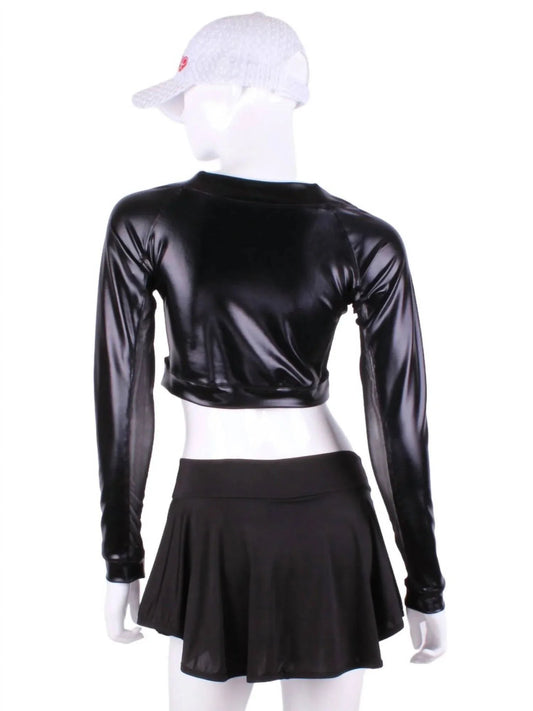 Women's Mesh Crop Top