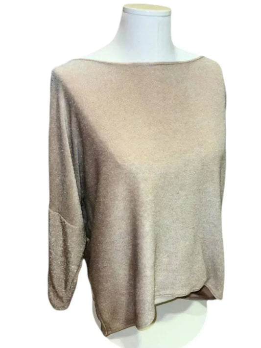 Women's Long Sleeve Shimmer Top
