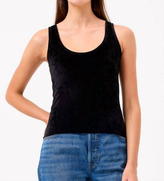 Velours-Tanktop