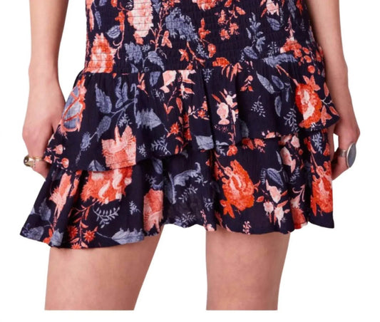Floral Fanatic Mini Skirt