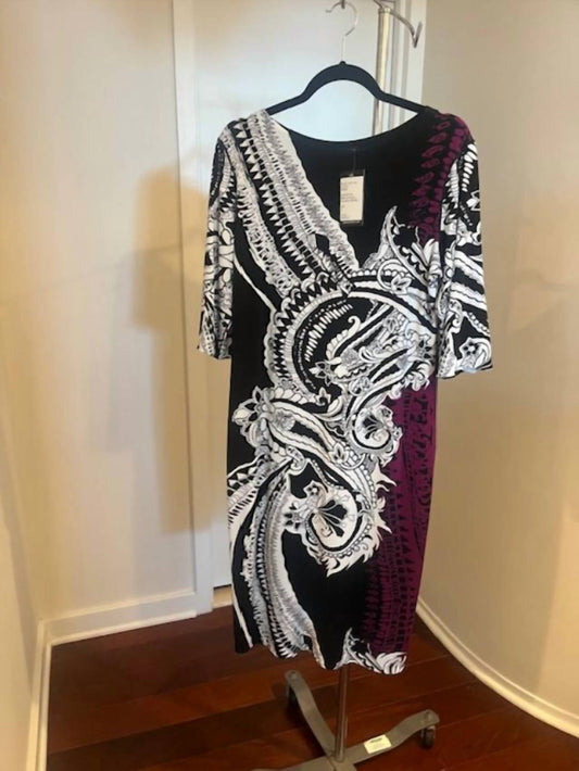 Women's Jersey Paisley Print Dress