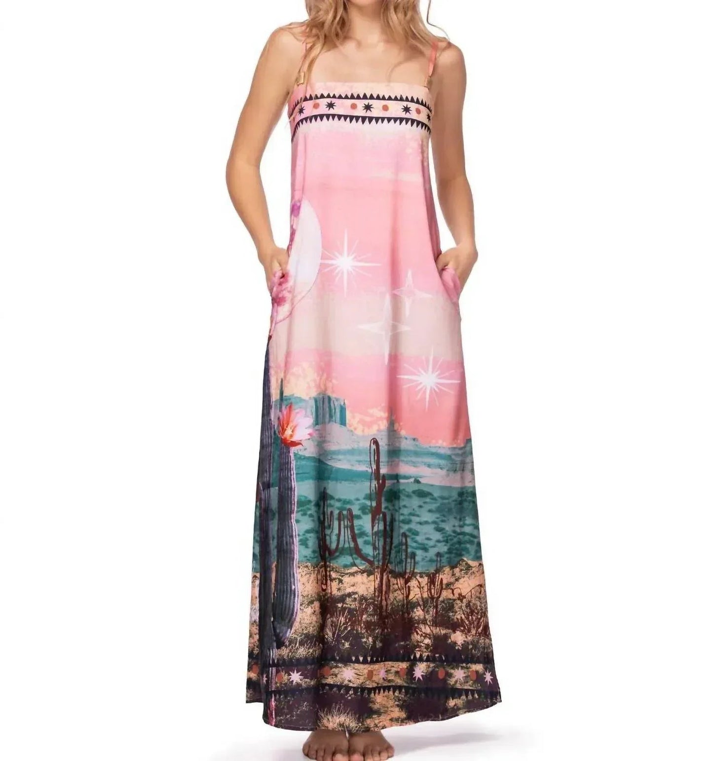 Damenkleid Celeste Desert