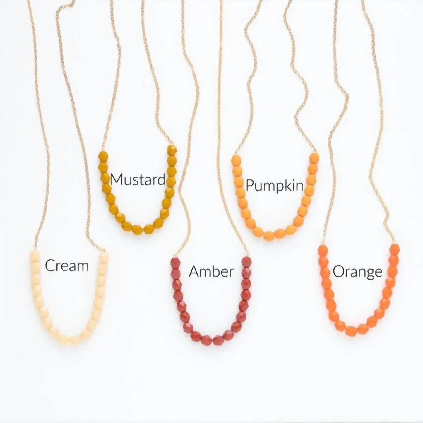 Women's Colorful Bead Necklace