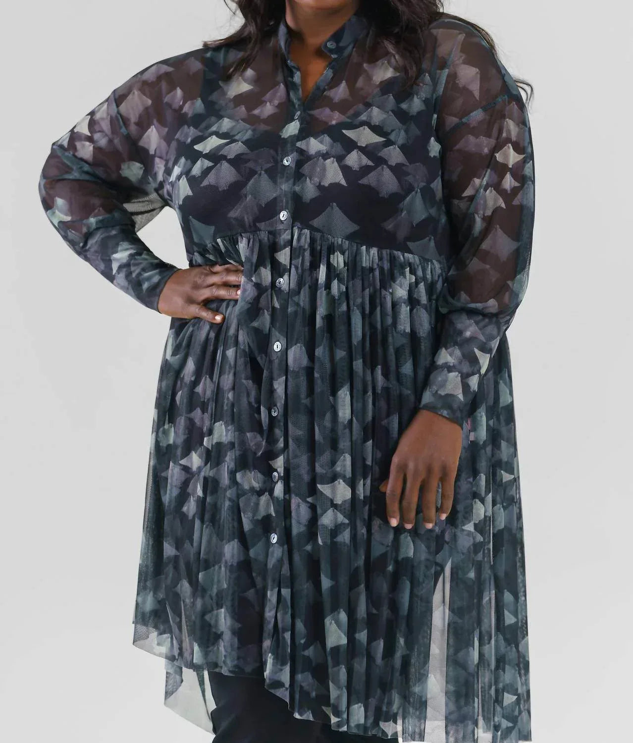 Stingray Tulle Dress - Plus Size