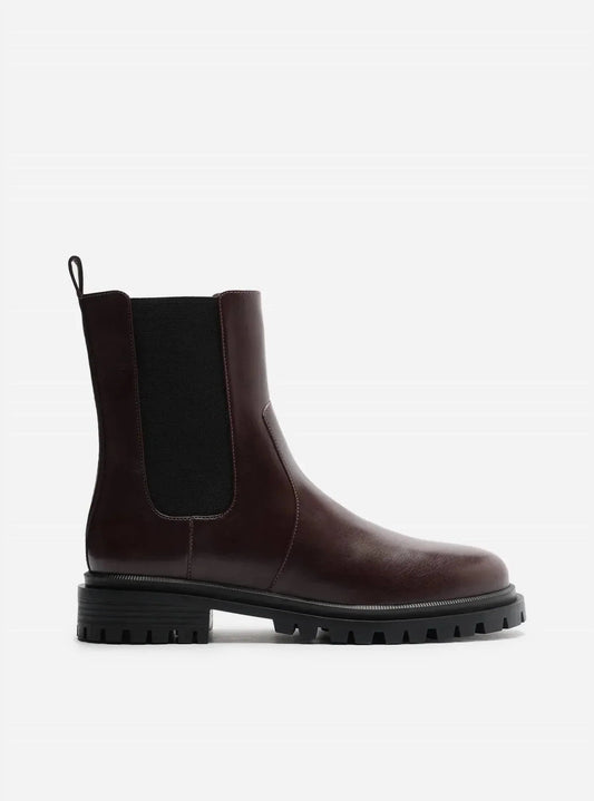 Chelsea Boots aus Leder für Damen