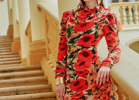 Alma Puff Sleeve Dress