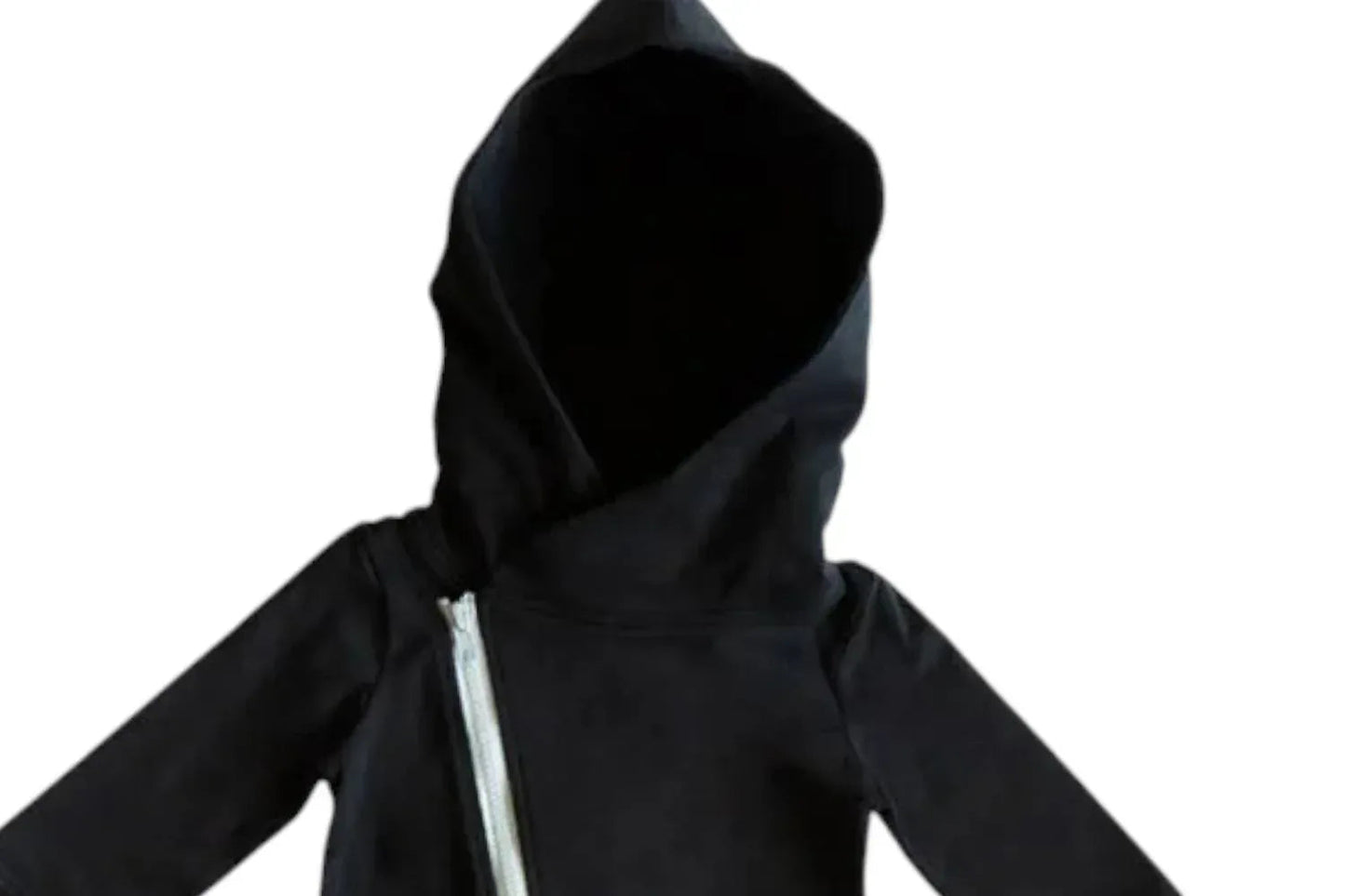 Kids Lola & Taylor Asymmetrical Zip Romper