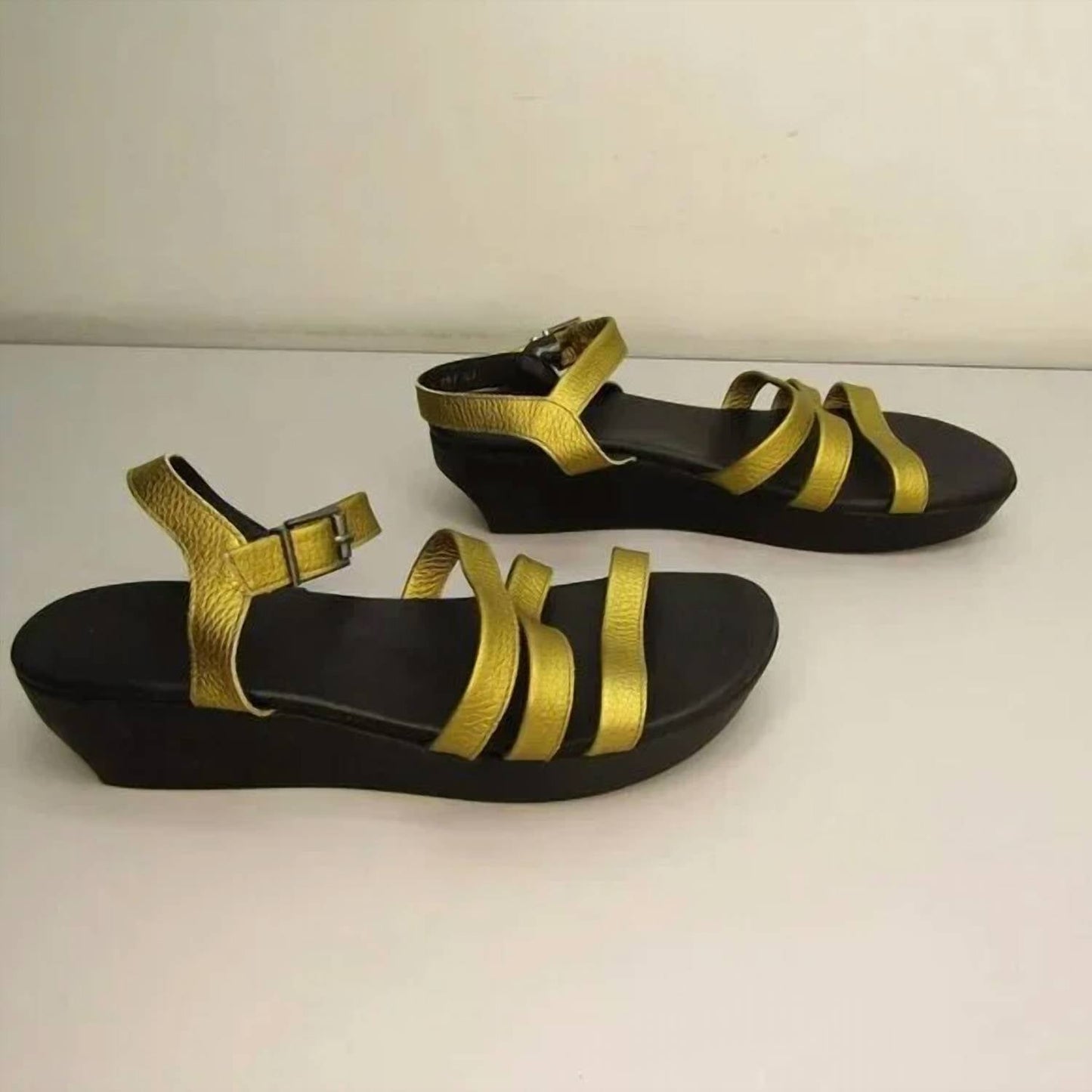 Neue Arche Damen Socool Sandalen Knöchelriemen Schnalle Keilabsatz Polsterung Größe 10