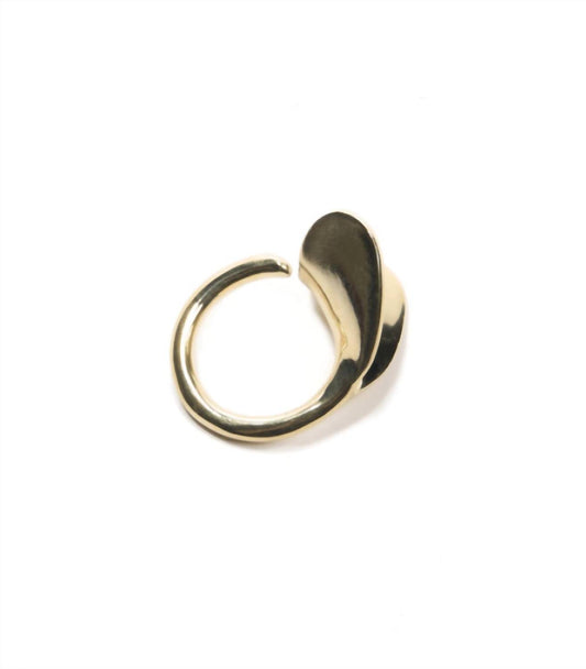 Women's Folded Heart Ring
