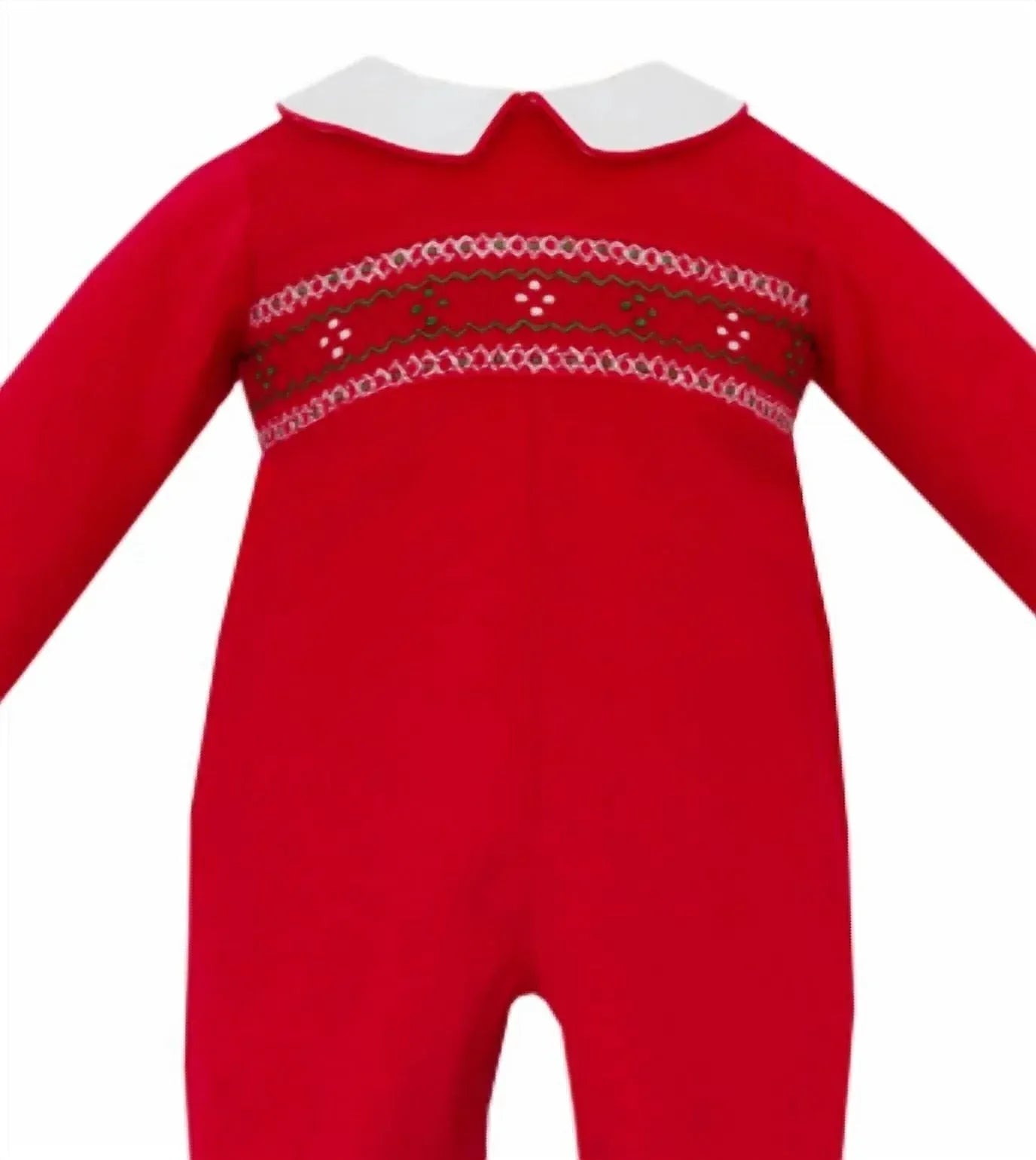 Girl's Corduroy Smocked Long Sleeve Ralph Romper