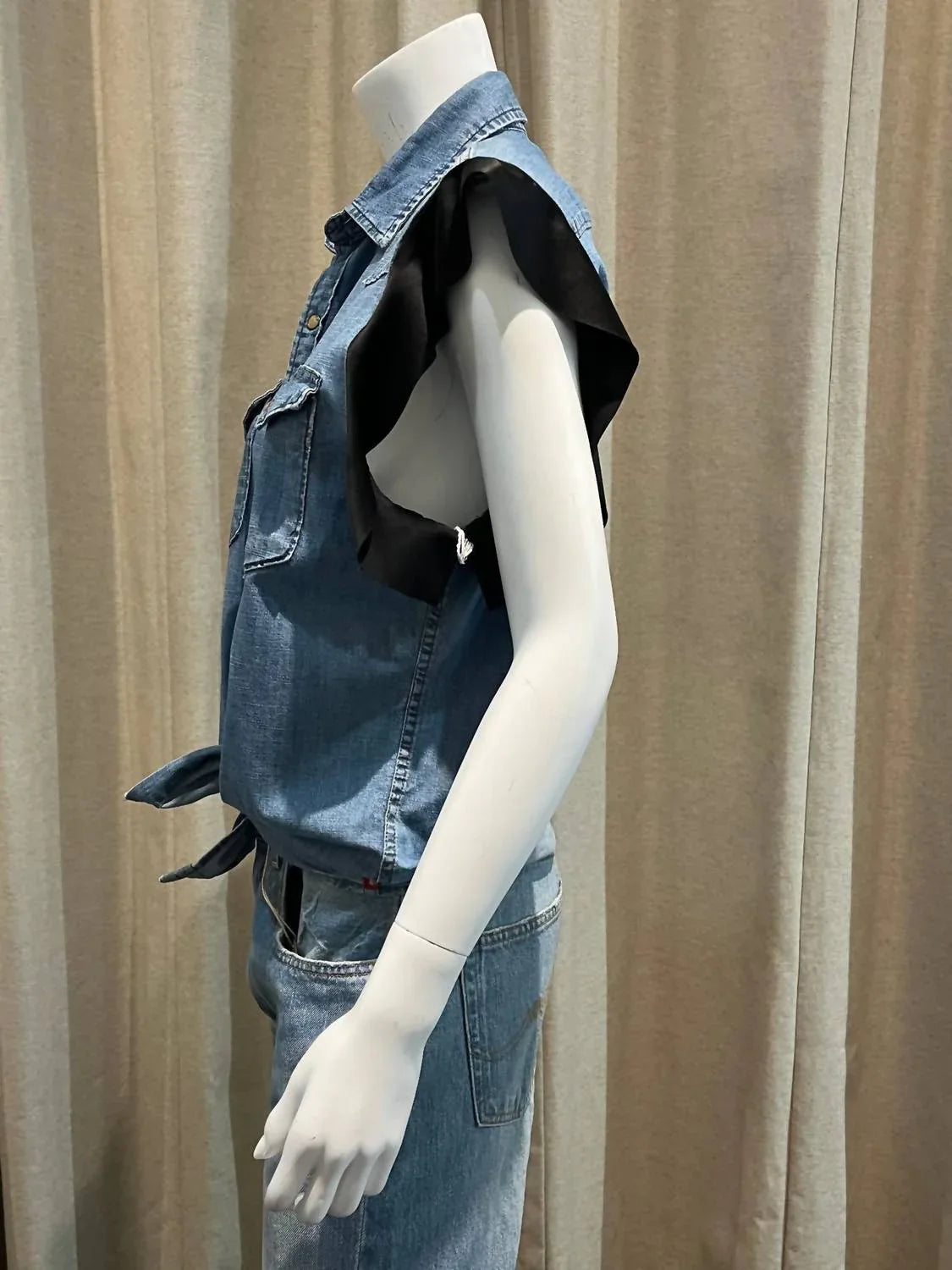 Westernhemd für Damen „Hank Vintage“ mit Rüschen