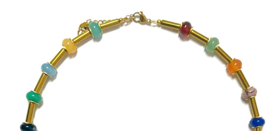 Women's Marion Semi Precious Stone Necklace