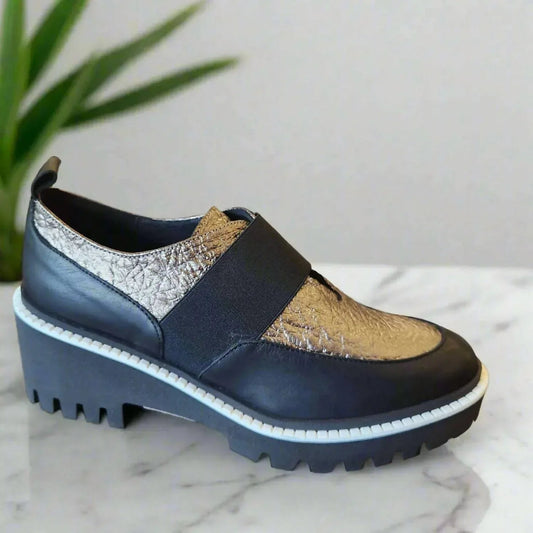 Women's Lug Wedge Loafer