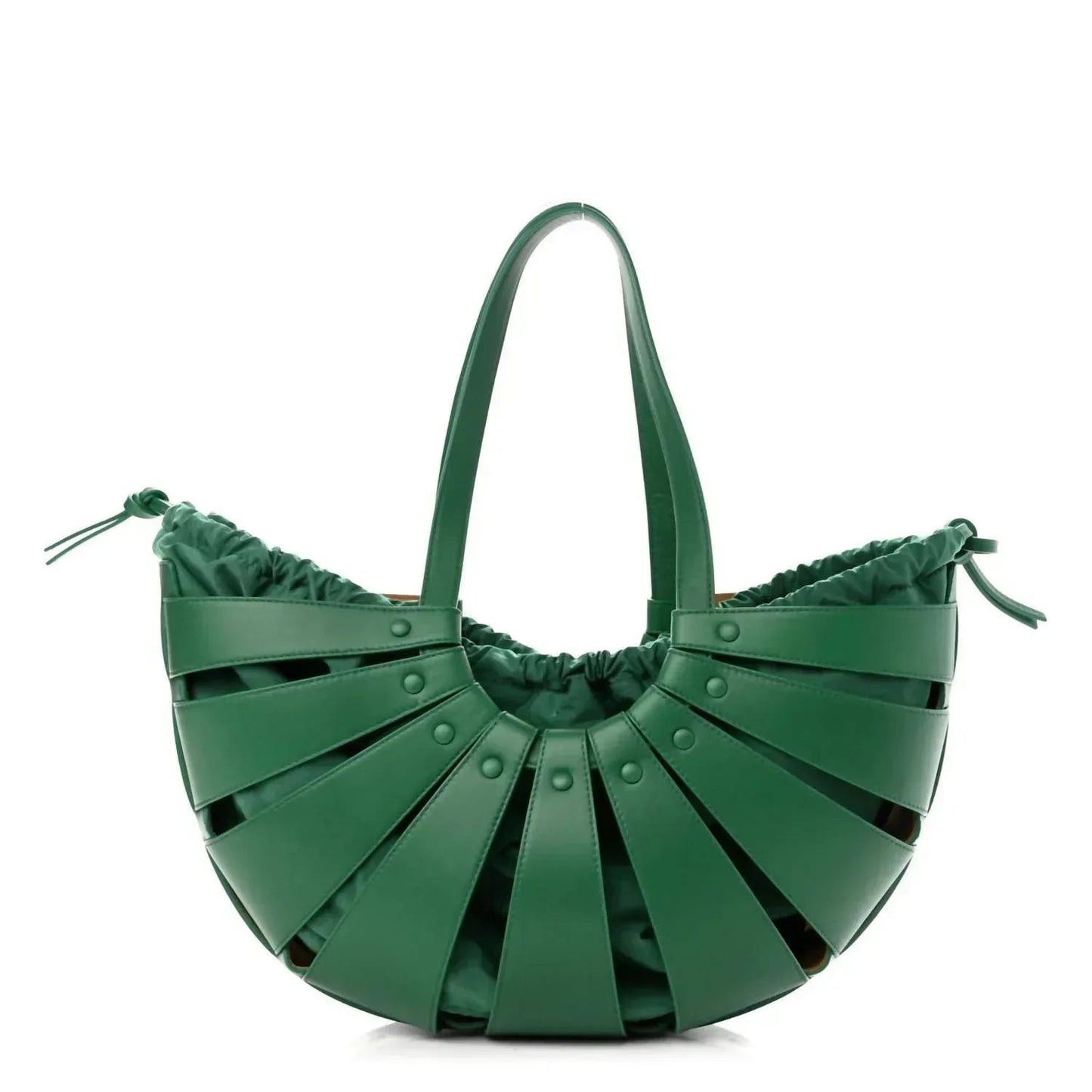 Women's French Calfskin Shell Shoulder Bag