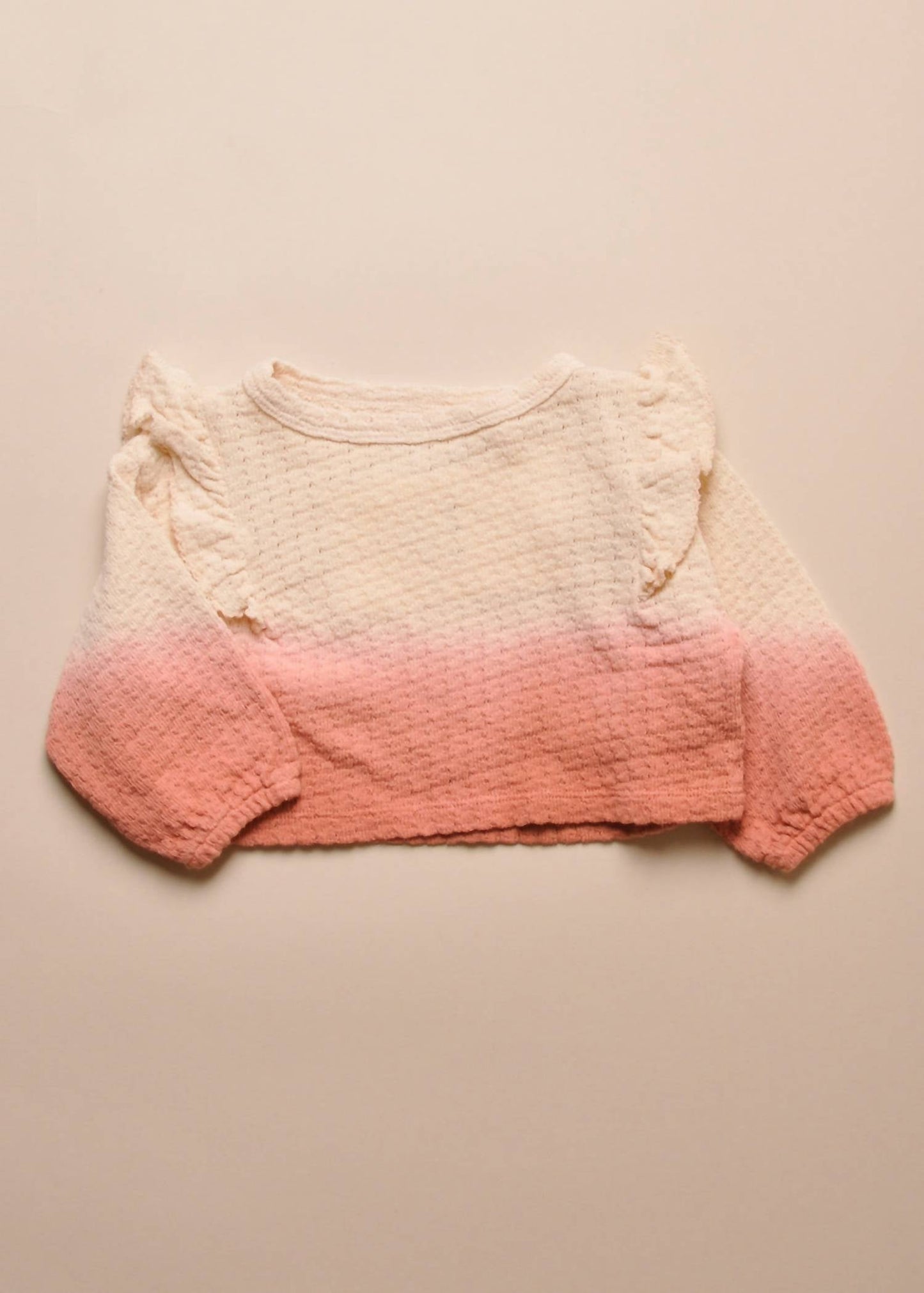 Mädchen-Dipdye-Babypullover
