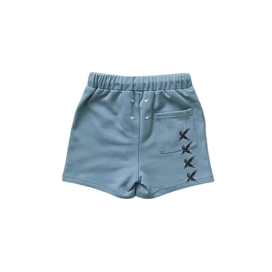 Boys Embroidered Beach Shorts