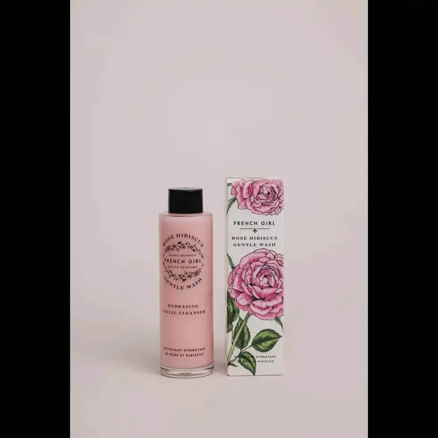 Bio Rosen-Hibiskus Sanfte Gesichtsreinigung