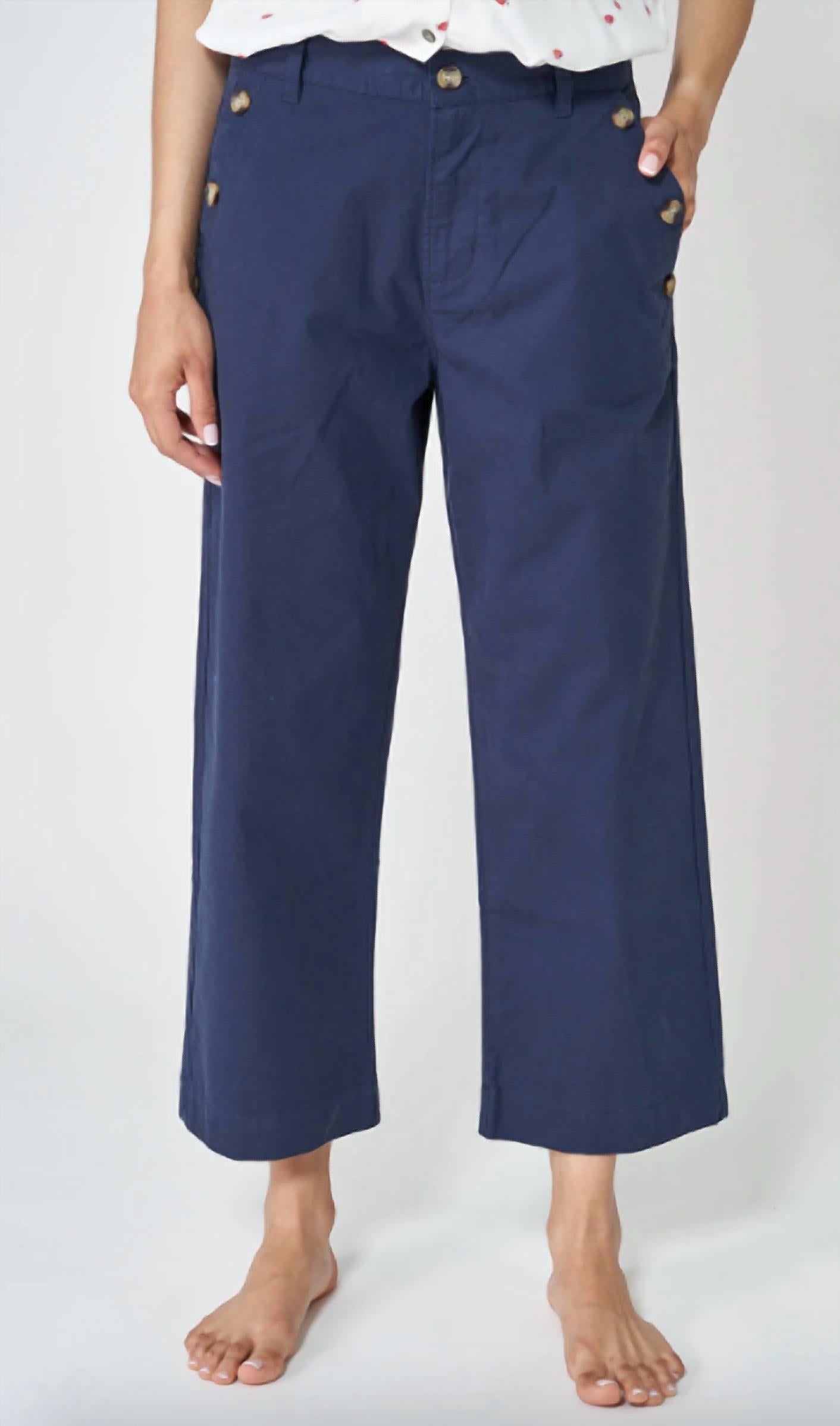Weite Matrosenhose