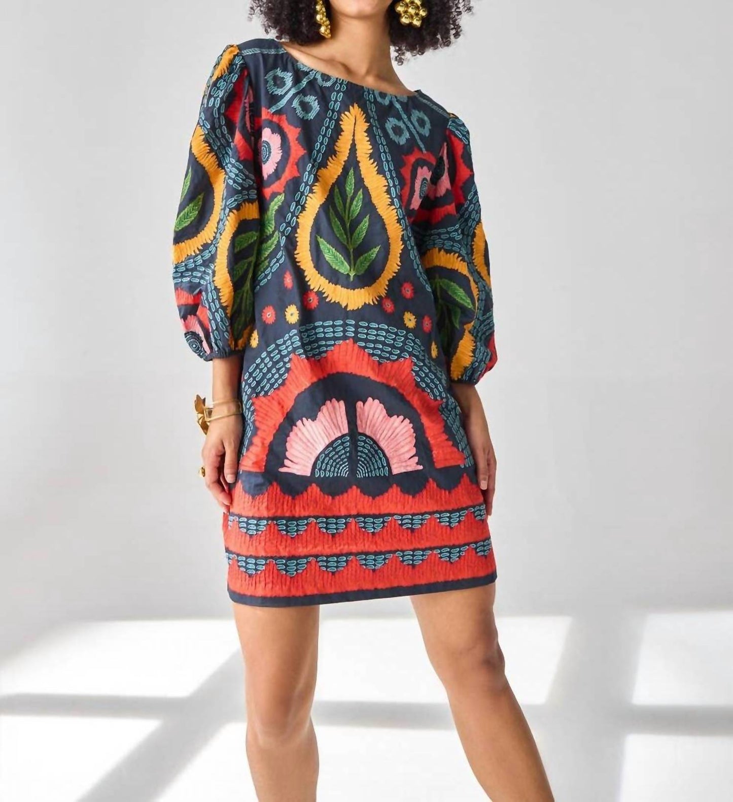 Jane Embroidered Dress