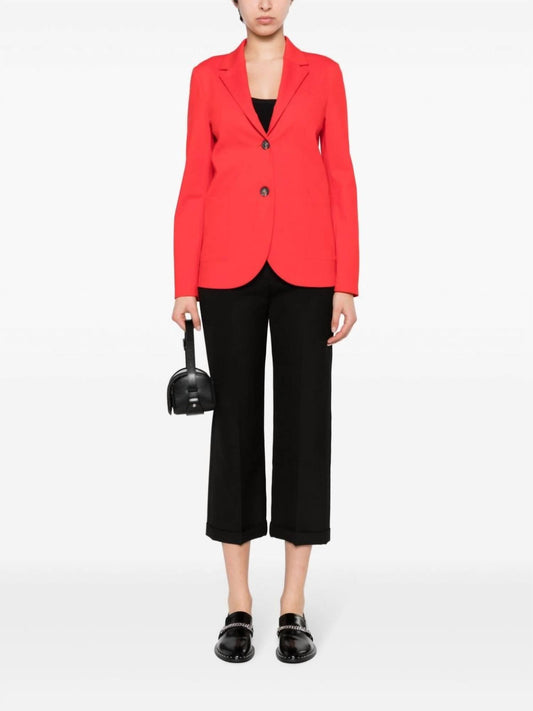 Taillierter Blazer aus technischem Gewebe