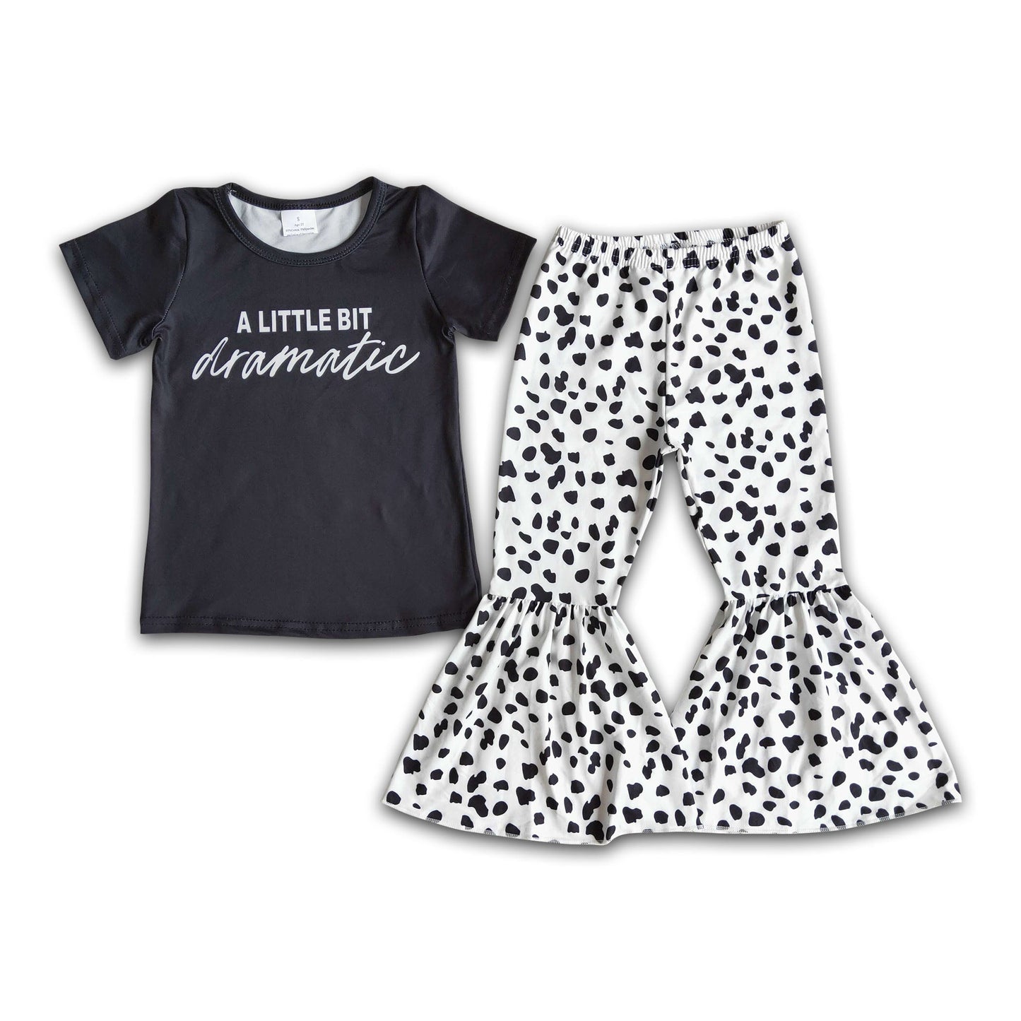 Ein bisschen Drama Shirt Leopardenhose Mädchen Boutique Kleidung