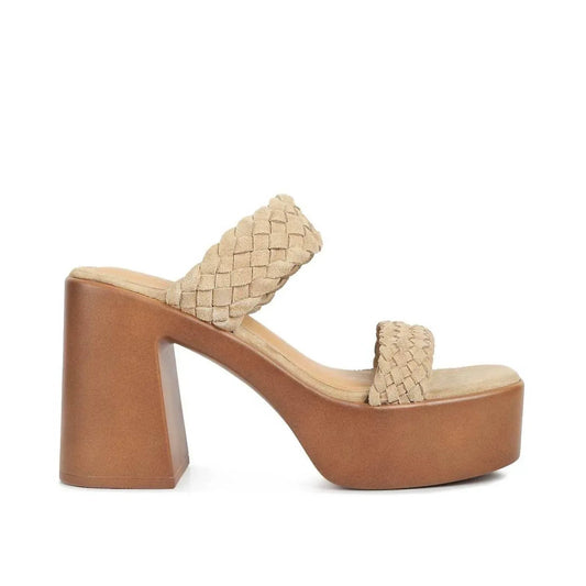 Women's Misaki Braided Detail Chunky Sandals