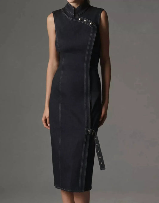 Denim Midi Dress