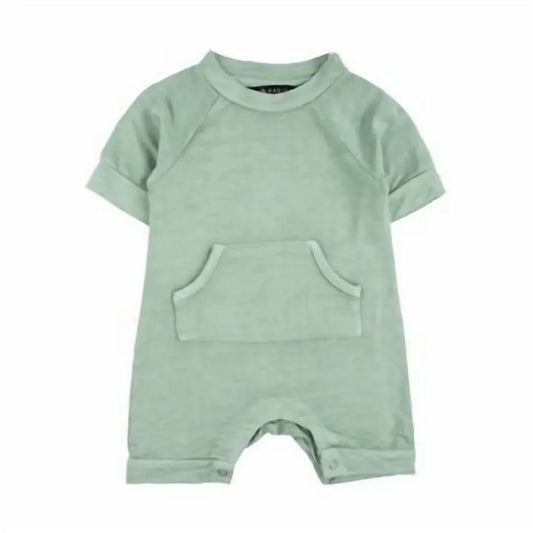 Baby's Short Sleeve Henry Romper