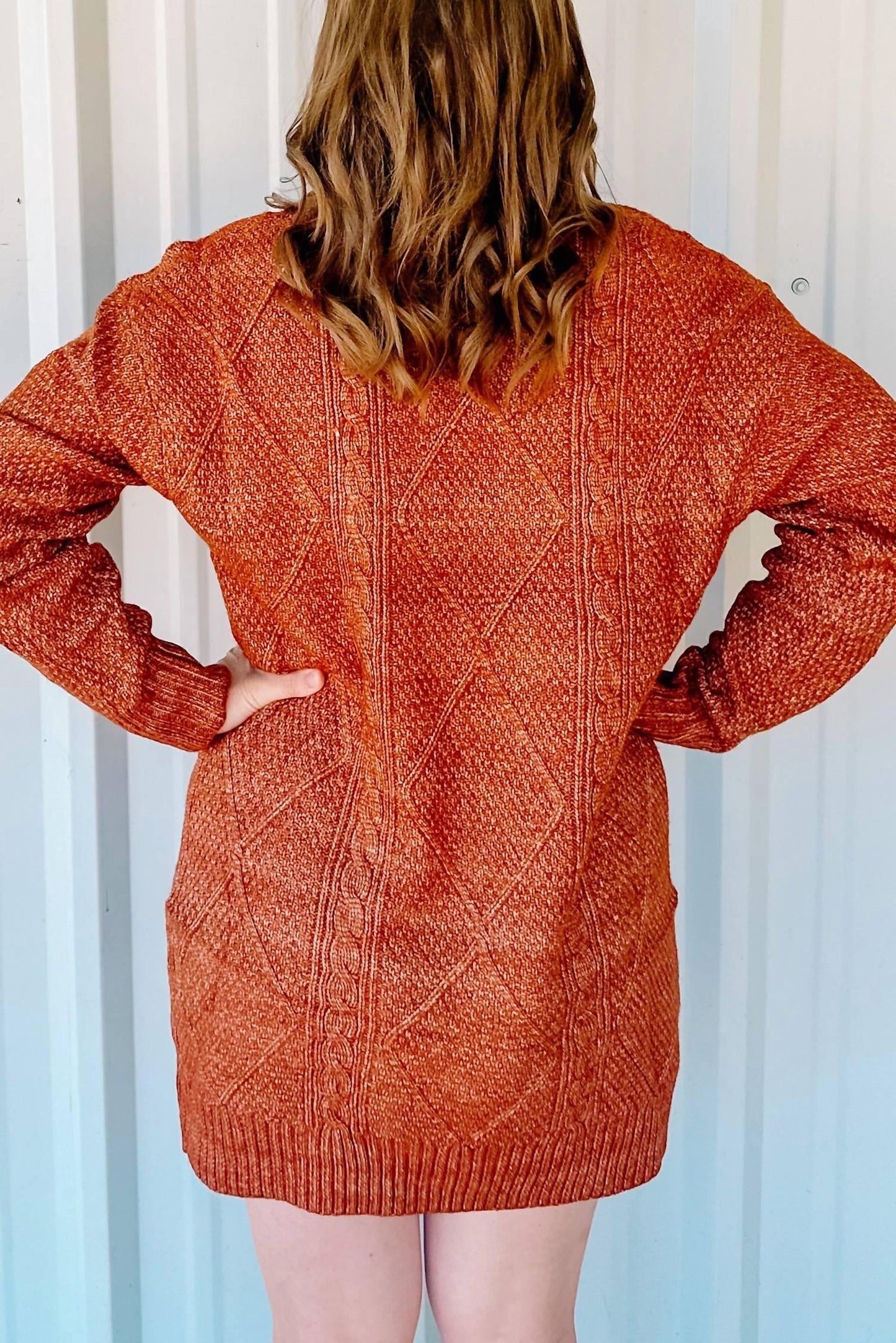 Long Sleeve Sweater Dress