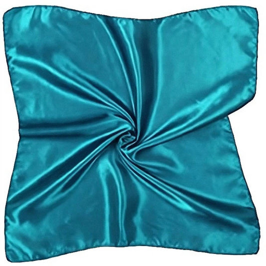 Women's Silky Satin Square Scarf