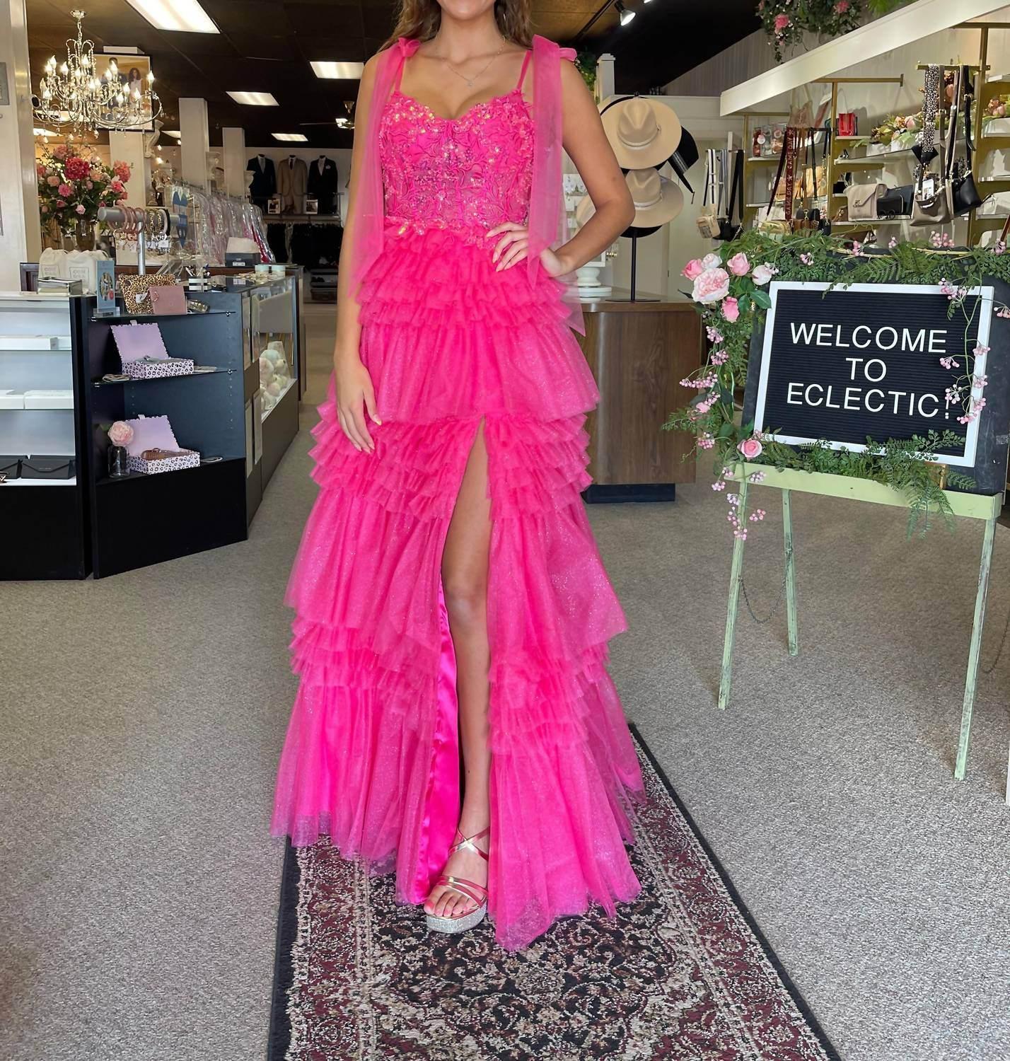 Ballkleid mit herzförmigem Ausschnitt