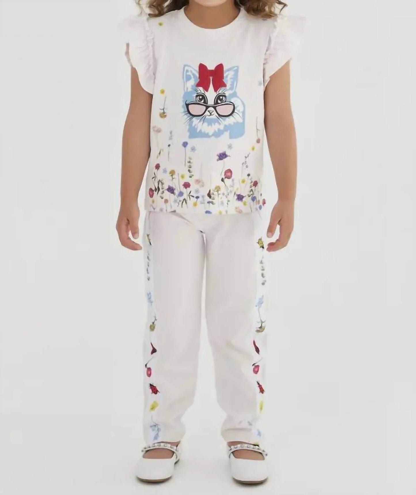 Floral Tapered Pants
