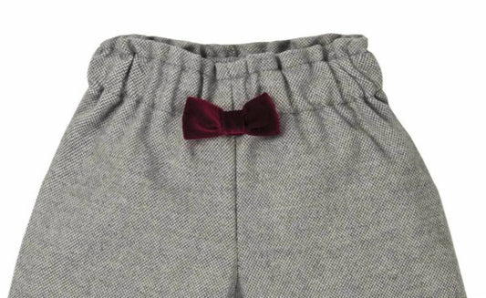 Mädchen Flannel Culottes mit Schleife