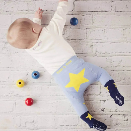 Baby Boys Tights With Stars